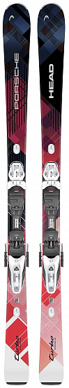 Горные лыжи Head Porsche 7 Series W Sw Bb-Pr с креплениями Protector Pr 13 Gw Black/Violet - Фото 1 большая