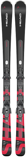 Горные лыжи Head Shape e.V5 AMT-PR с креплениями Head PR 10 GW Promo Brake 85 [G] Anthracite/Red - Фото 1 большая