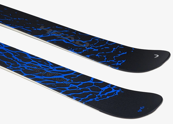 Горные лыжи Head Oblivion 94 Black/Blue - Фото 3 большая