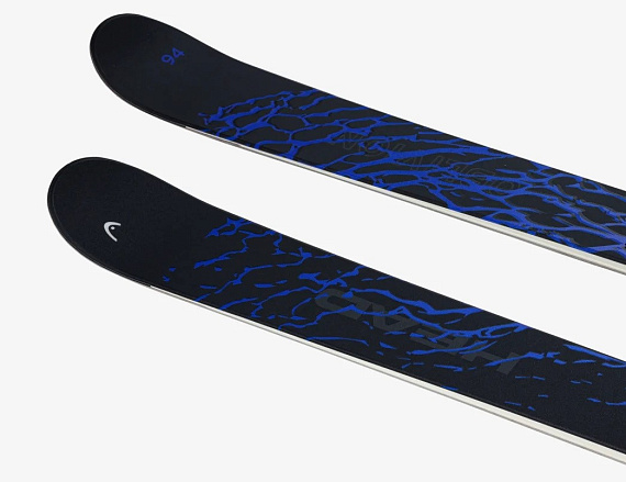 Горные лыжи Head Oblivion 94 Black/Blue - Фото 4 большая