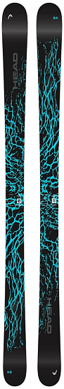 Горные лыжи Head Oblivion 84 Black/Green - Фото 1 большая