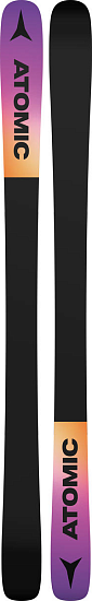 Горные лыжи Atomic N Punx Five Grey/Black - Фото 2 большая