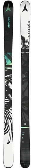Горные лыжи Atomic N Punx Seven Black/Grey - Фото 1 большая