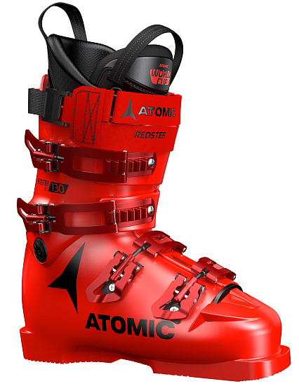 Горнолыжные ботинки Atomic Redster STI 130 Red/Black - Фото 2 большая