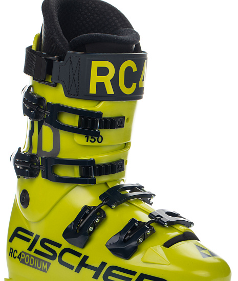 Горнолыжные ботинки Fischer Rc4 Podium Rd 150 Yellow/Yellow - Фото 3 большая
