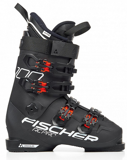 Горнолыжные ботинки Fischer RC Pro 100 PBV Black/Black - Фото 1 большая