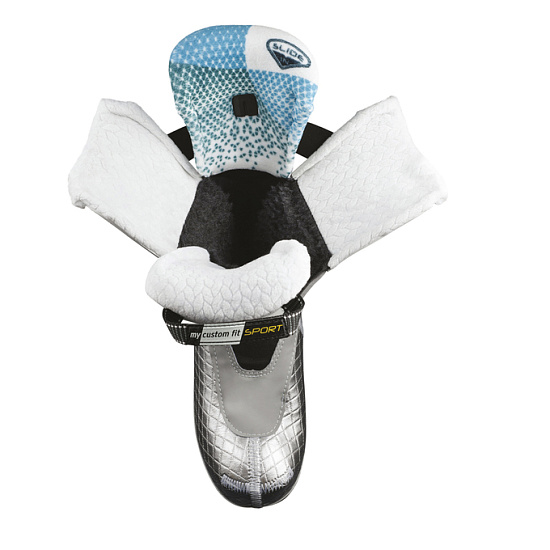 Горнолыжные ботинки женские Salomon QST Access 80 Petrol Bl/Pet - Фото 4 большая