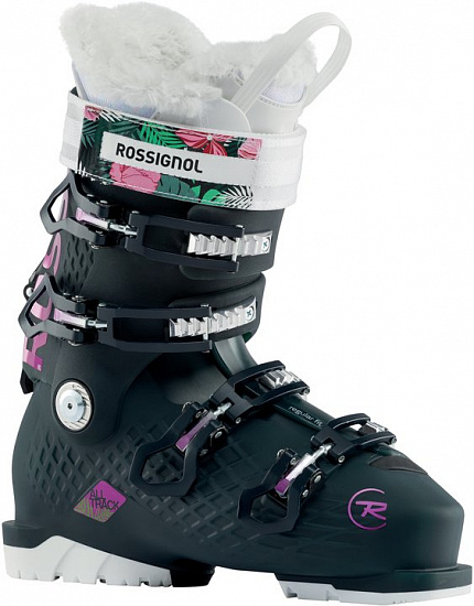 Горнолыжные ботинки женские Rossignol Alltrack 80 Black/Green - Фото 1 большая