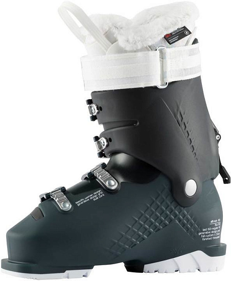 Горнолыжные ботинки женские Rossignol Alltrack 80 Black/Green - Фото 2 большая