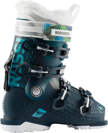 Горнолыжные ботинки женские Rossignol Alltrack 70 Black/Blue - Фото 3 большая