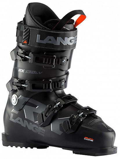 Горнолыжные ботинки мужские Lange RX 130 L.V. Black Gunmetal - Фото 1 большая