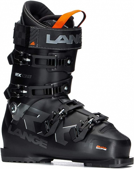 Горнолыжные ботинки мужские Lange RX 130 Black Gunmetal - Фото 1 большая