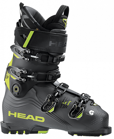 Горнолыжные ботинки Head Nexo Lyt 130 Anthr./Yellow - Фото 1 большая