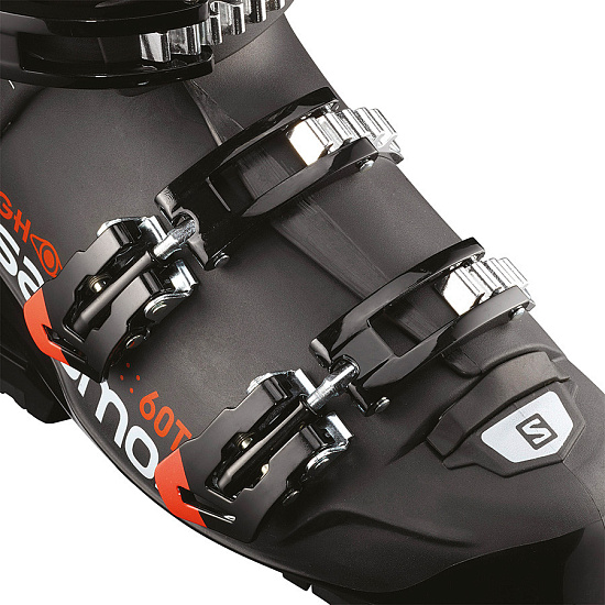 Горнолыжные ботинки Salomon Ghost 60T L Black/Orange - Фото 2 большая