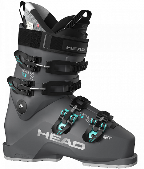 Горнолыжные ботинки женские Head Formula Rs 95 Anthracite/Light Blue - Фото 1 большая