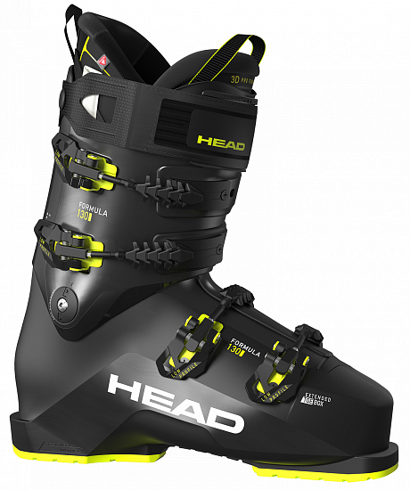 Горнолыжные ботинки Head Formula 130 Black/Yellow