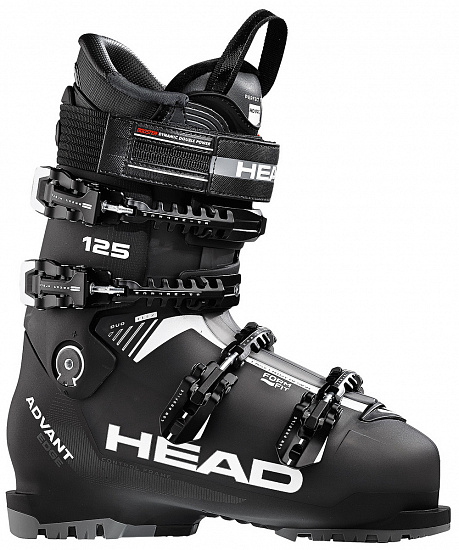 Горнолыжные ботинки Head Advant Edge 125S Trs. Anthracite/Black - Фото 1 большая