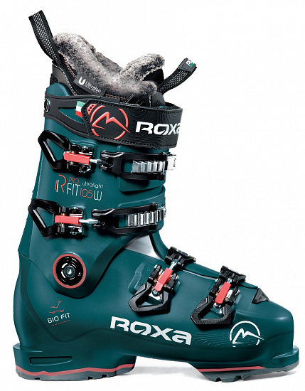 Горнолыжные ботинки женские Roxa Rfit Pro 105 Gw Ocean Blue/Ocean Blue/Coral - Фото 1 большая