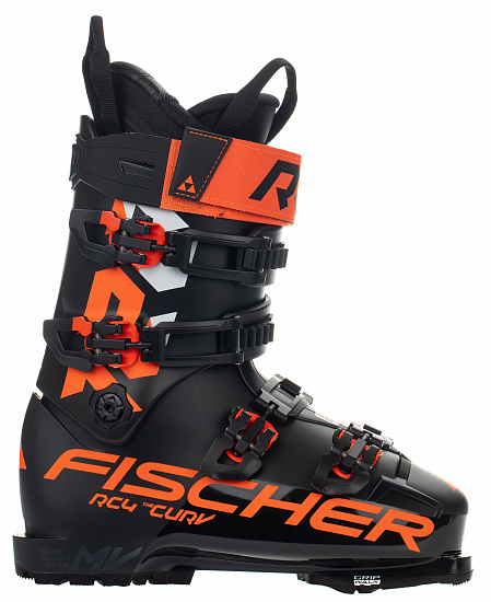 Горнолыжные ботинки Fischer Rc4 The Curv 120 Vacuum Walk Black - Фото 1 большая