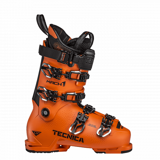 Горнолыжные ботинки Tecnica Mach1 LV 130 Оранжевый - Фото 1 большая