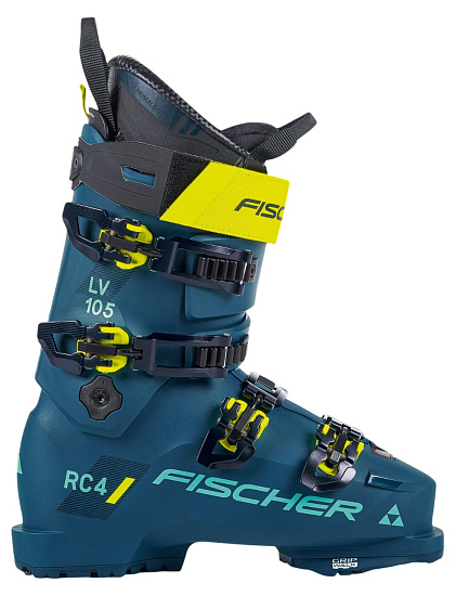Горнолыжные ботинки женские Fischer Rc4 105 Lv Vac Gw Petrol/Petrol - Фото 1 большая