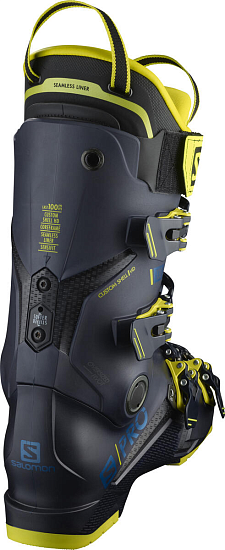 Горнолыжные ботинки Salomon S/Pro 130 Gw Night Sky/Safety - Фото 2 большая
