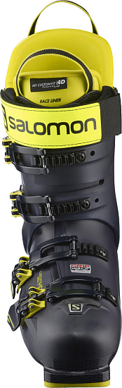Горнолыжные ботинки Salomon S/Pro 130 Gw Night Sky/Safety - Фото 4 большая