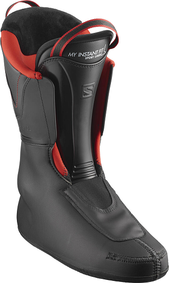 Горнолыжные ботинки Salomon Select 100 Black/Belluga/Goji - Фото 5 большая