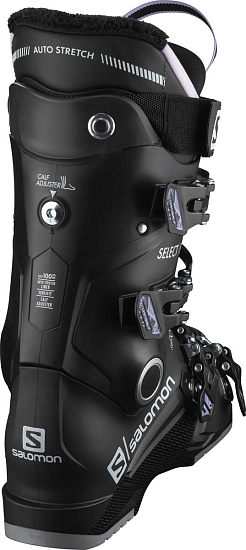 Горнолыжные ботинки женские Salomon Select 80 W Black/Lavend/Bell - Фото 2 большая