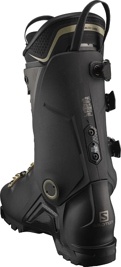 Горнолыжные ботинки Salomon S/Max 130 Gw Black/Belluga/Pa - Фото 3 большая