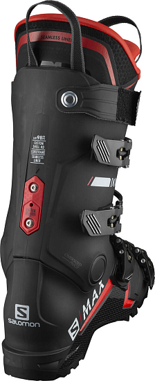 Горнолыжные ботинки Salomon S/Max 100 Gw Black/Red/White - Фото 2 большая