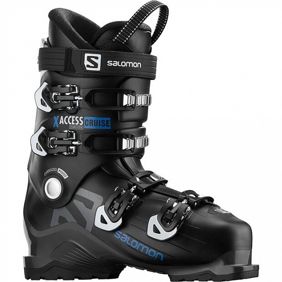 Горнолыжные ботинки Salomon X Access 70 Black/Anth - Фото 1 большая
