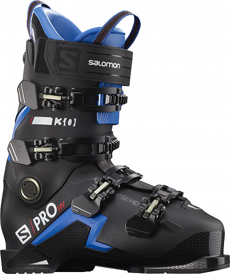 Горнолыжные ботинки Salomon S/Pro HV 130 Black - Фото 1 большая
