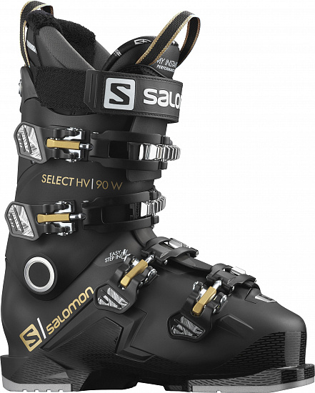 Горнолыжные ботинки женские Salomon Select HV 90 Belluga/Black - Фото 1 большая