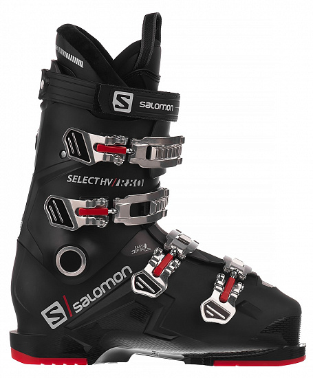 Горнолыжные ботинки Salomon Select HV R80 Black/Belluga/G - Фото 1 большая