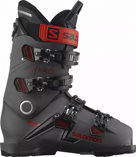Горнолыжные ботинки Salomon S/Pro R100 GW Antc/Bk/Red - Фото 1 большая