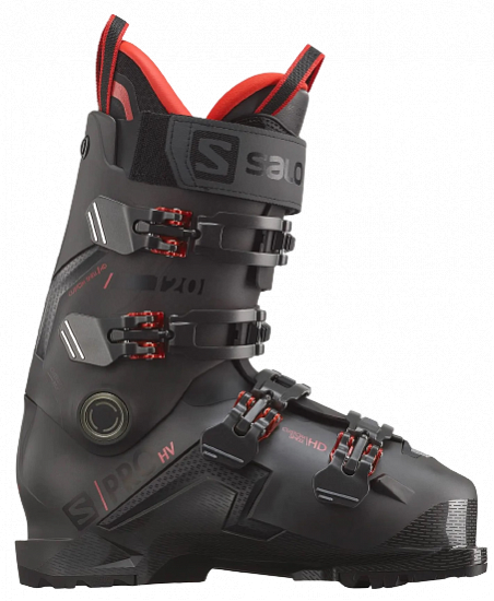 Горнолыжные ботинки Salomon S/Pro HV 120 GW Bell/Red Met - Фото 1 большая