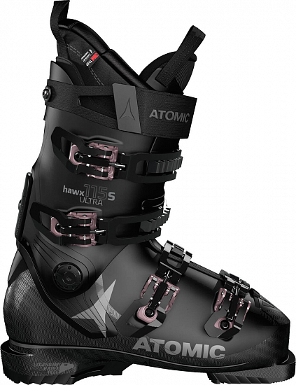 Горнолыжные ботинки женские Atomic Hawx Ultra 115 S Black/Sil - Фото 1 большая
