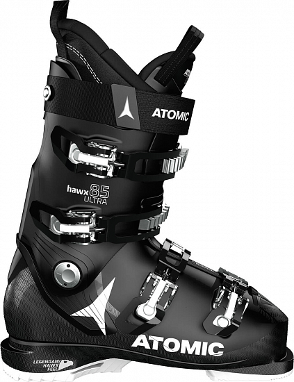 Горнолыжные ботинки женские Atomic Hawx Ultra 85 Black/White - Фото 1 большая