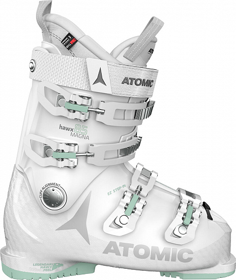 Горнолыжные ботинки женские Atomic Hawx Magna 85 White/Mint - Фото 1 большая