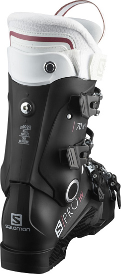 Горнолыжные ботинки женские Salomon S/Pro HV 70 BLACK/Wh/Pin - Фото 3 большая