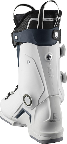 Горнолыжные ботинки женские Salomon S/Max 100 Wh/Petrol Bl/Silv - Фото 2 большая