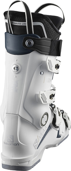 Горнолыжные ботинки женские Salomon S/Max 100 Wh/Petrol Bl/Silv - Фото 3 большая