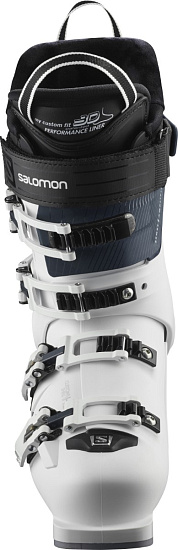 Горнолыжные ботинки женские Salomon S/Max 100 Wh/Petrol Bl/Silv - Фото 5 большая