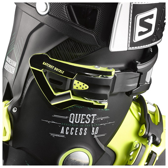 Горнолыжные ботинки Salomon Quest Access 90 Black/Acid - Фото 7 большая