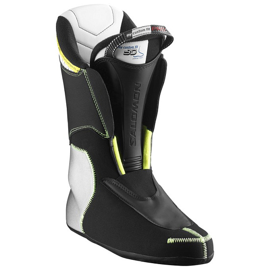 Горнолыжные ботинки Salomon X PRO 110 Black/Acide Green - Фото 5 большая