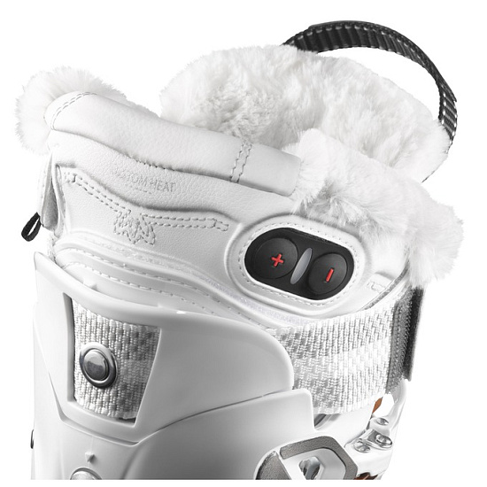 Горнолыжные ботинки женские Salomon X PRO 90 Custom Heat White - Фото 4 большая