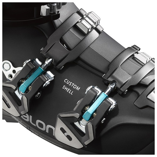 Горнолыжные ботинки женские Salomon X PRO 90 Black/Anthracite - Фото 4 большая