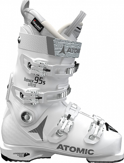 Горнолыжные ботинки женские Atomic Hawx Ultra 95 S White/Silv - Фото 1 большая