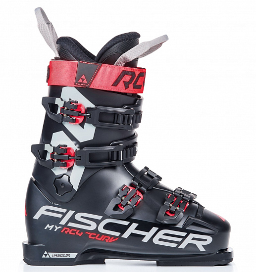 Горнолыжные ботинки женские Fischer My Curv 90 Pbv Black - Фото 1 большая